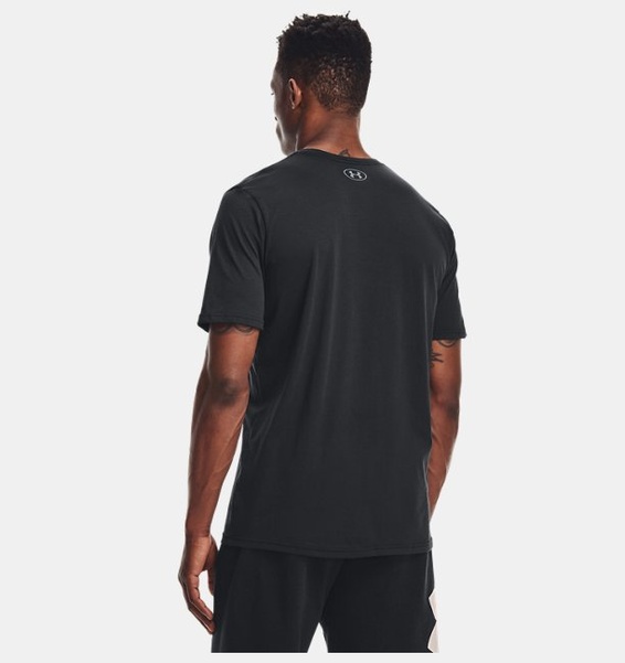 Siyah Erkek UA Sportstyle Logo Kısa Kollu T-shirt