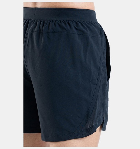 Siyah Erkek UA Launch Koşu 5inç Şort