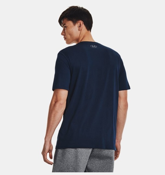 Lacivert Erkek UA Sportstyle Logo Kısa Kollu