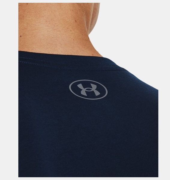 Lacivert Erkek UA Sportstyle Logo Kısa Kollu