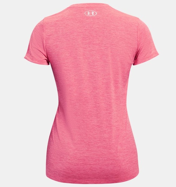 Pembe Kadın UA Tech™ Twist V-Yaka T-shirt