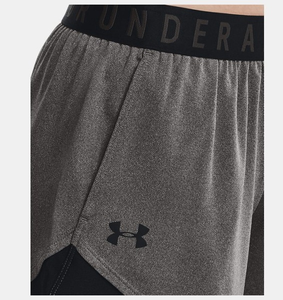 Gri Kadın UA Play Up 3.0 Şort