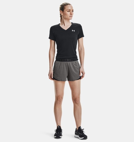 Gri Kadın UA Play Up 3.0 Şort