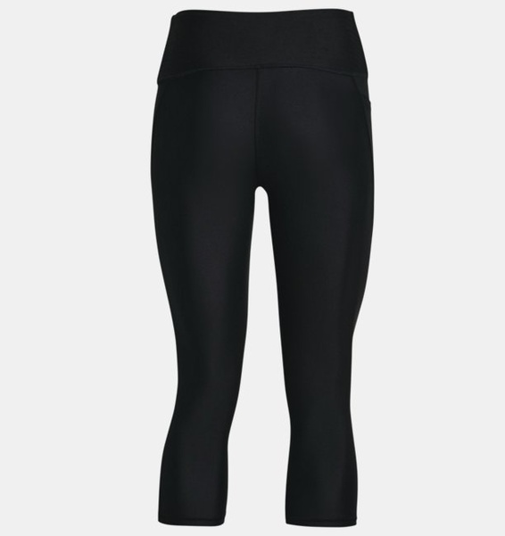 Siyah Kadın HeatGear® Armour Hi-Rise Kapri