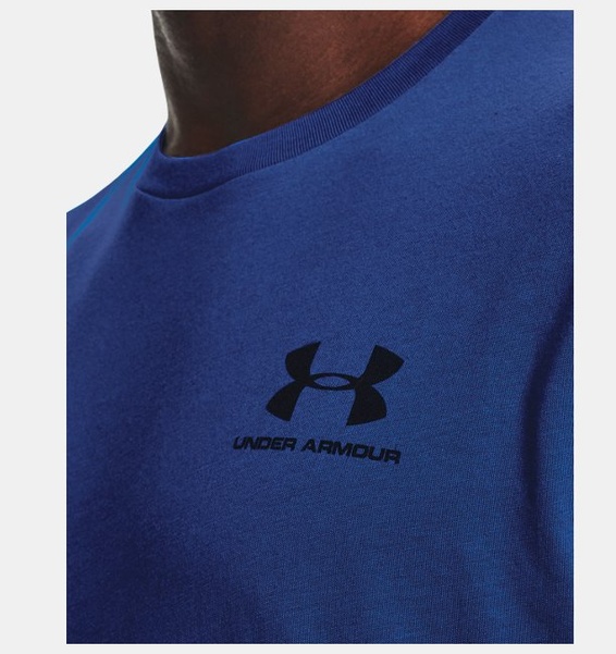 Mavi Erkek UA Sportstyle LC Kısa Kollu T-shirt