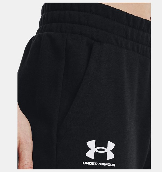 Siyah Kadın UA Rival Fleece  Eşofman Altı