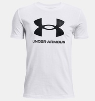 Çocuk UA Sportstyle Logo Kısa Kollu T-shirt