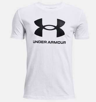 Çocuk UA Sportstyle Logo Kısa Kollu T-shirt