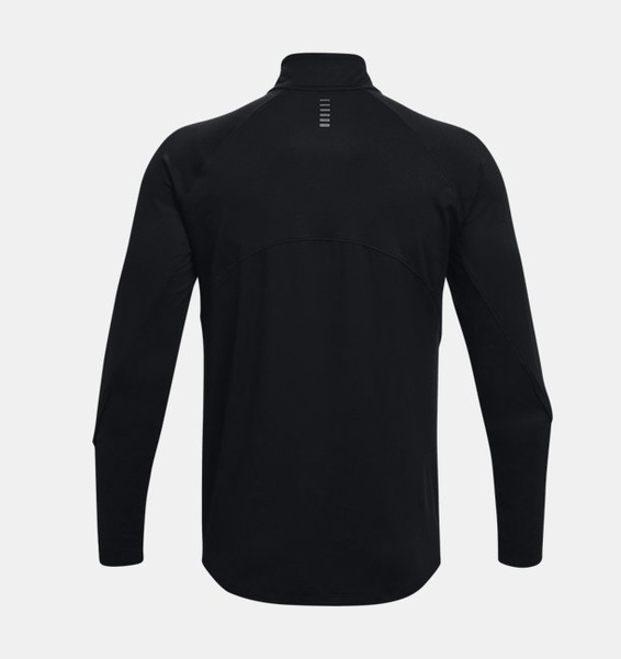 Siyah Erkek UA Qualifier Koşu 2.0 ½ Fermuarlı Sweatshirt