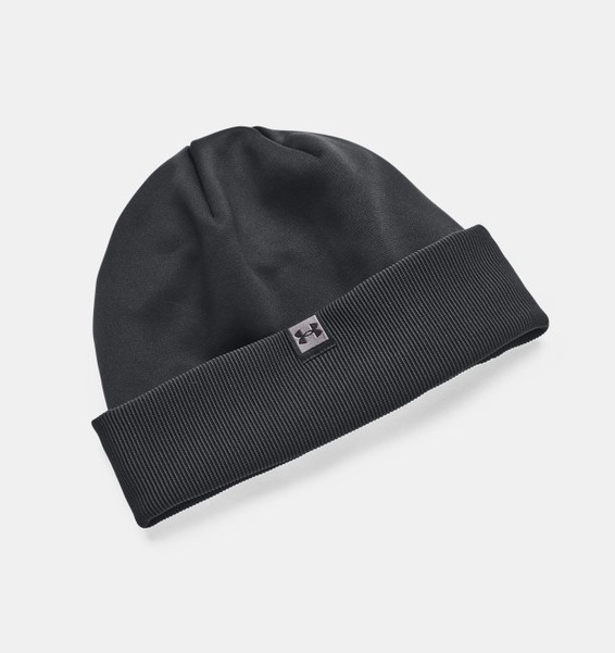 Siyah Kadın UA Storm Fleece Bere