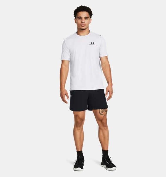 Gri Erkek UA RUSH™ Energy Kısa Kollu T-shirt