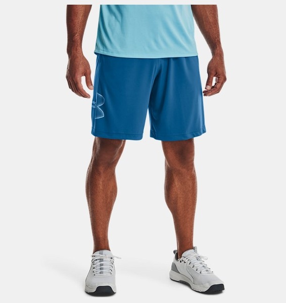 Mavi Erkek UA Tech Graphic Şort