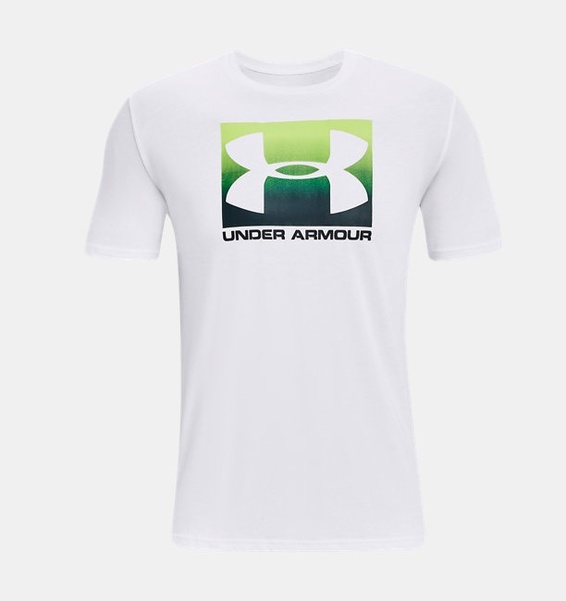 Beyaz Erkek UA Boxed Sportstyle Kısa Kollu T-shirt