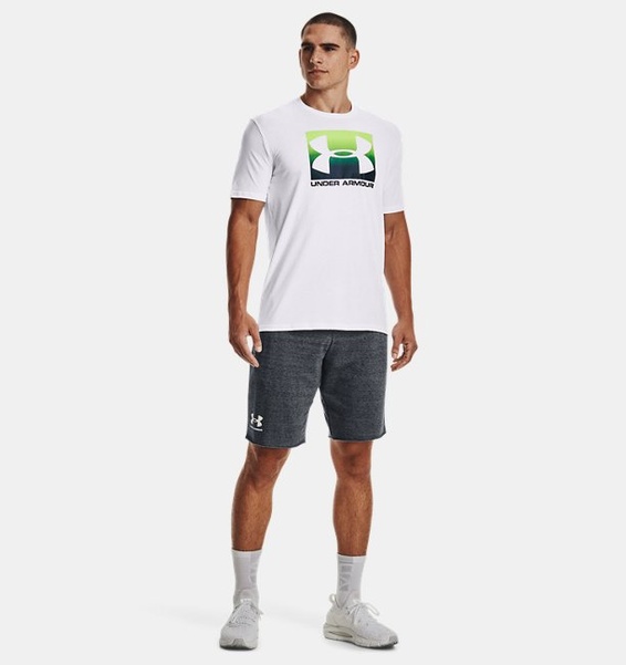 Beyaz Erkek UA Boxed Sportstyle Kısa Kollu T-shirt