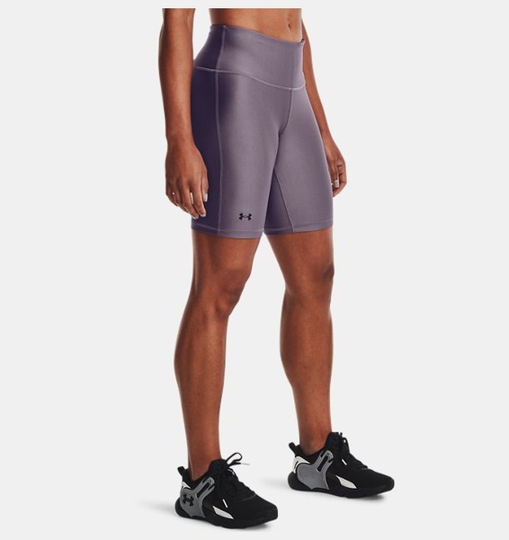 Mor Kadın HeatGear® Armour Bisiklet Şortu