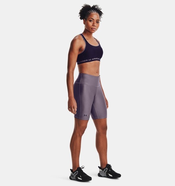 Mor Kadın HeatGear® Armour Bisiklet Şortu