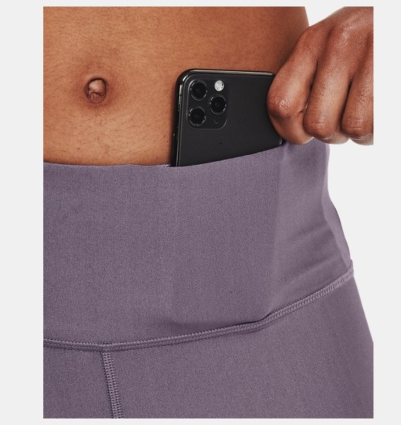 Mor Kadın HeatGear® Armour Bisiklet Şortu