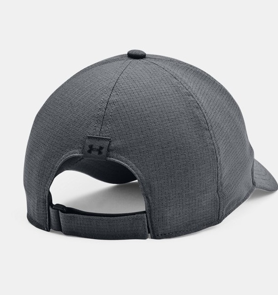 Gri Erkek UA Serin Tutan ArmourPencereli™ Adjustable Şapka