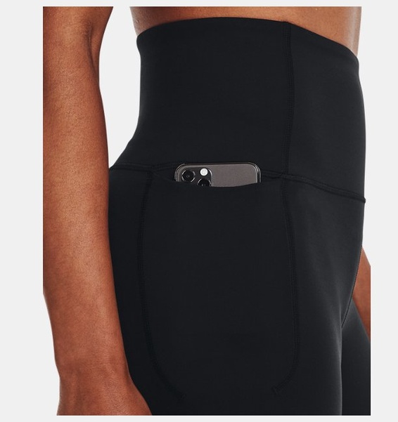 Siyah Kadın UA Meridian Ultra Yüksek Bel Tayt