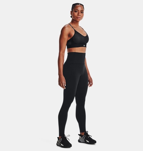 Siyah Kadın UA Meridian Ultra Yüksek Bel Tayt