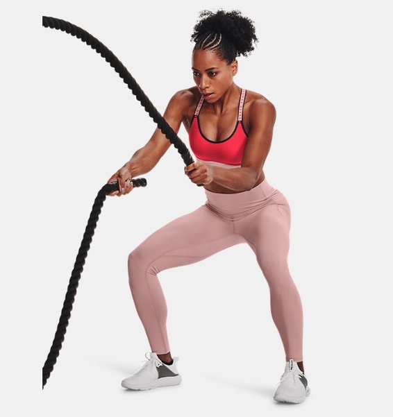 Lila Kadın UA Meridian Ultra Yüksek Bel Tayt