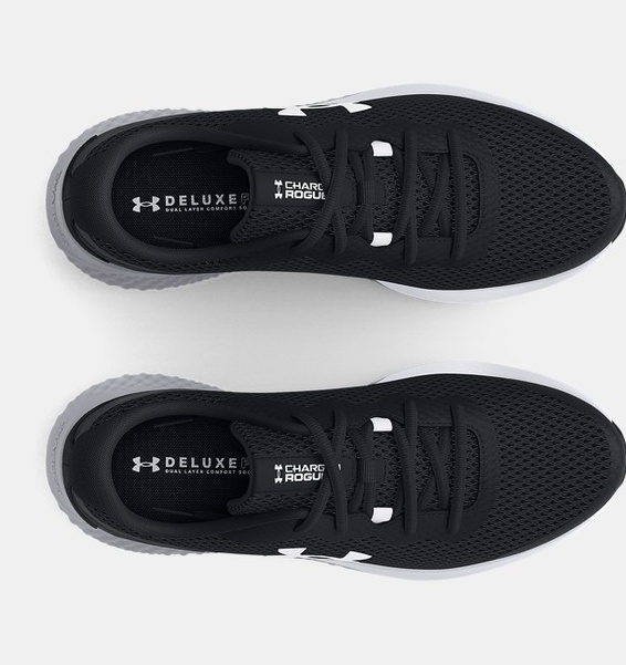Siyah Erkek UA Charged Rogue 3 Koşu Ayakkabısı