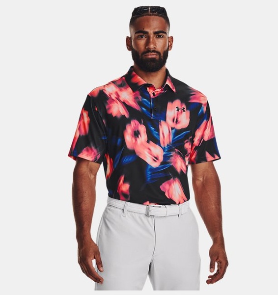 Siyah Erkek UA Playoff Polo 2.0