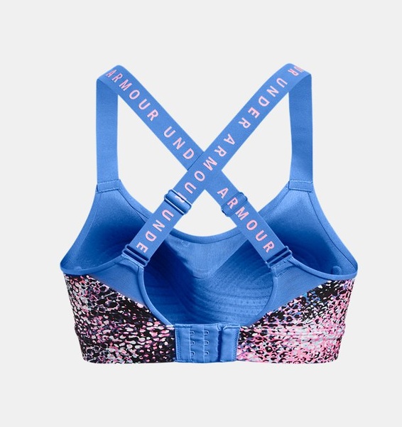 Pembe Kadın UA Infinity High Baskılı Spor Sütyeni