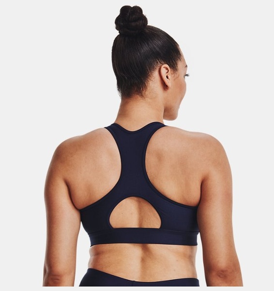 Lacivert Kadın HeatGear® Armour Mid Padless Spor Sütyeni