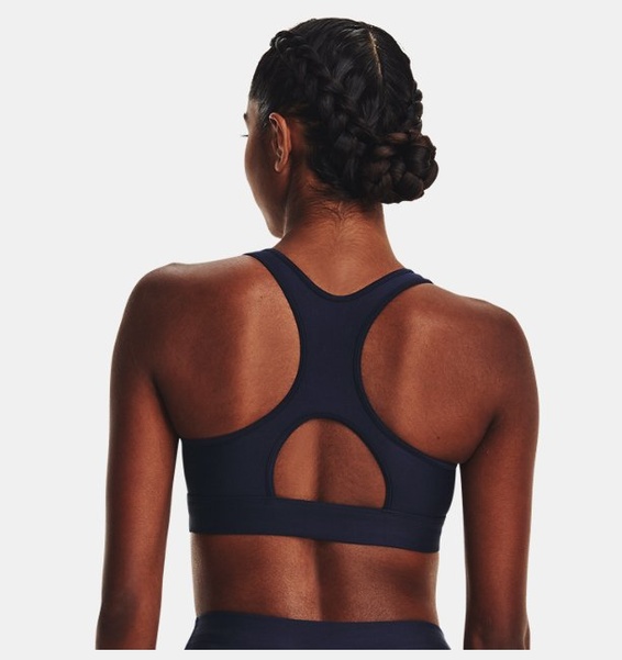 Lacivert Kadın HeatGear® Armour Mid Padless Spor Sütyeni