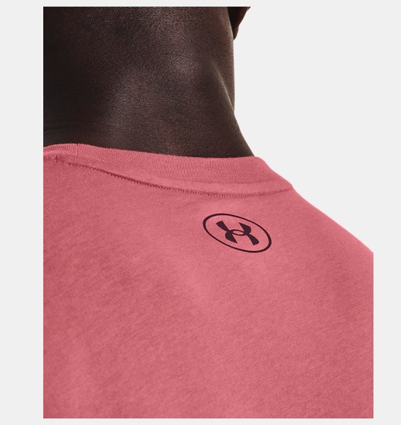 Pembe Erkek Project Rock Respect Uzun Kollu T-shirt