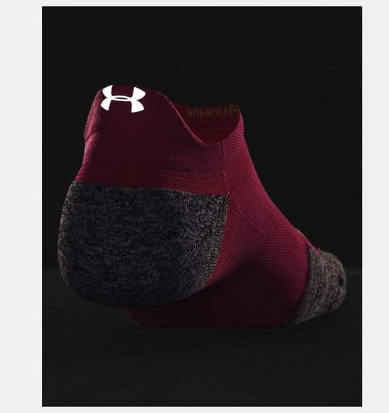 Pembe Unisex UA ArmourDry™ Koşu Cushion No Show Tab Çorap