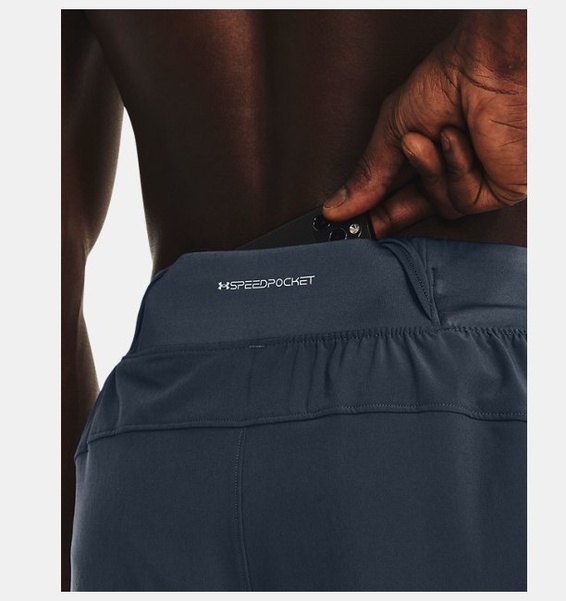 Gri Erkek UA Launch Pro 7inch Şort