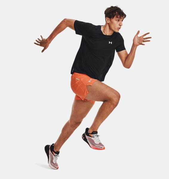 Turuncu Erkek UA Launch Pro 5inch Şort
