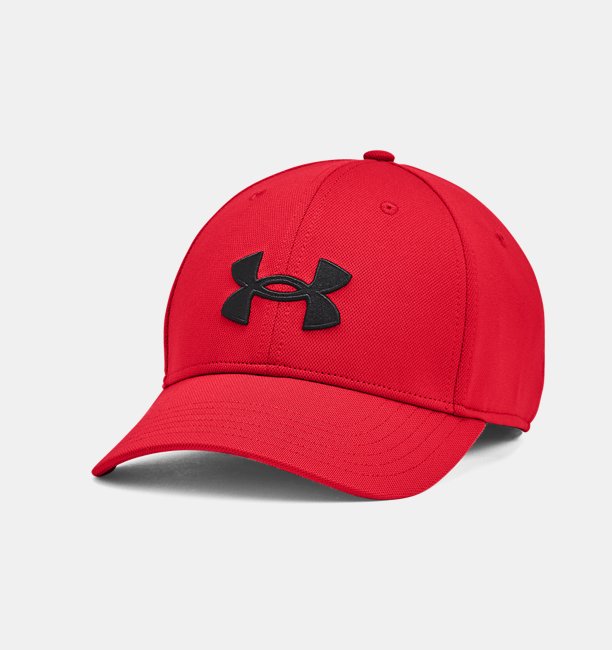 Erkek UA Blitzing Ayarlanabilir Şapka Kırmızı