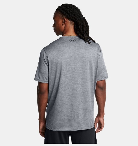 Gri Erkek UA Tech Vent Kısa Kollu T-shirt