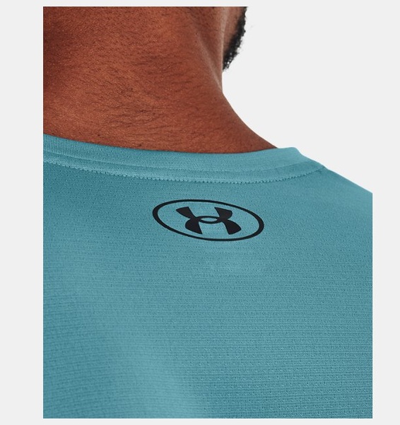 Mavi Erkek UA Tech Vent Kısa Kollu T-shirt