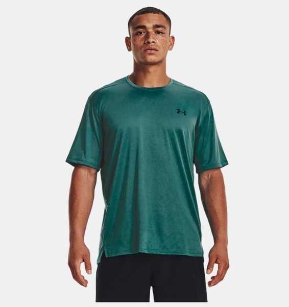 Yeşil Erkek UA Tech Vent Kısa Kollu T-shirt