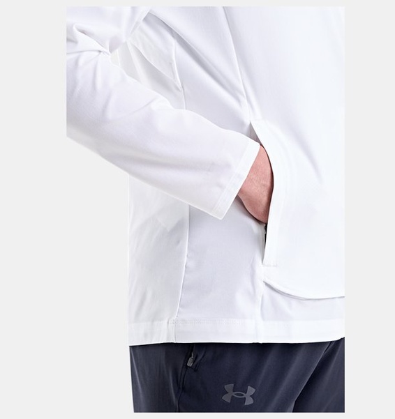 Beyaz Erkek UA Outrun the Storm Ceket