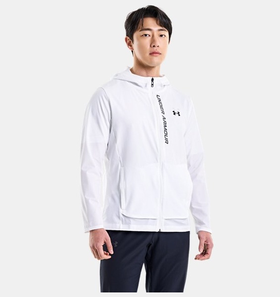Beyaz Erkek UA Outrun the Storm Ceket