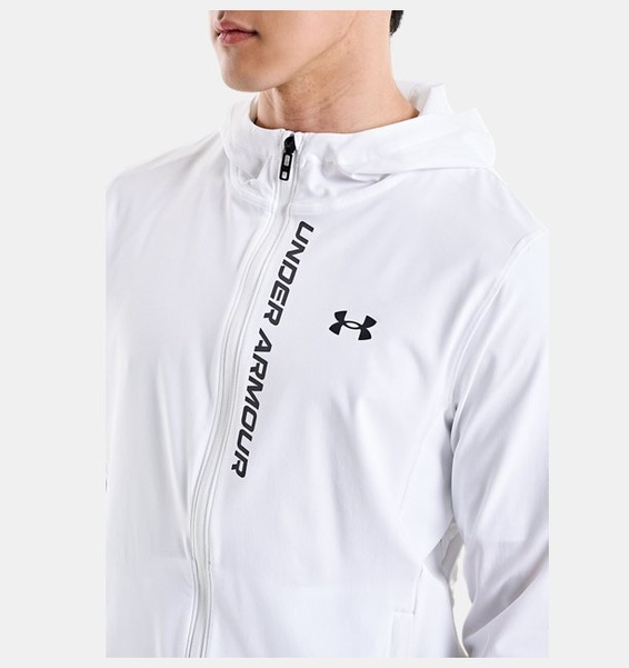 Beyaz Erkek UA Outrun the Storm Ceket