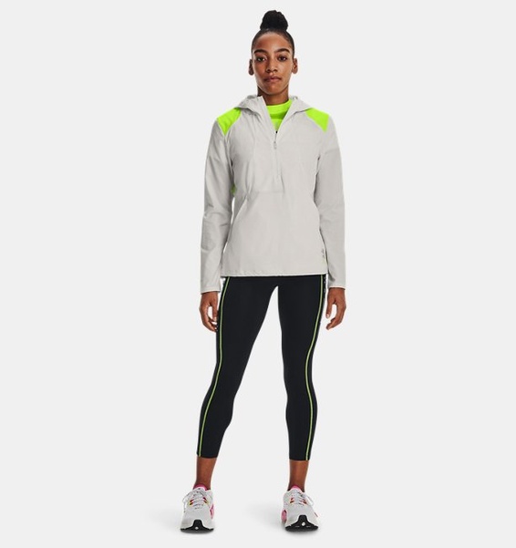 Gri Kadın UA Koşu Anywhere Anorak