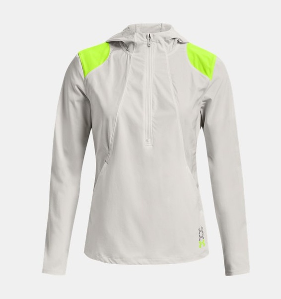 Gri Kadın UA Koşu Anywhere Anorak