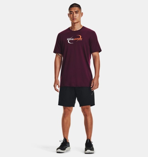 Mor Erkek UA Sportstyle Kısa Kollu