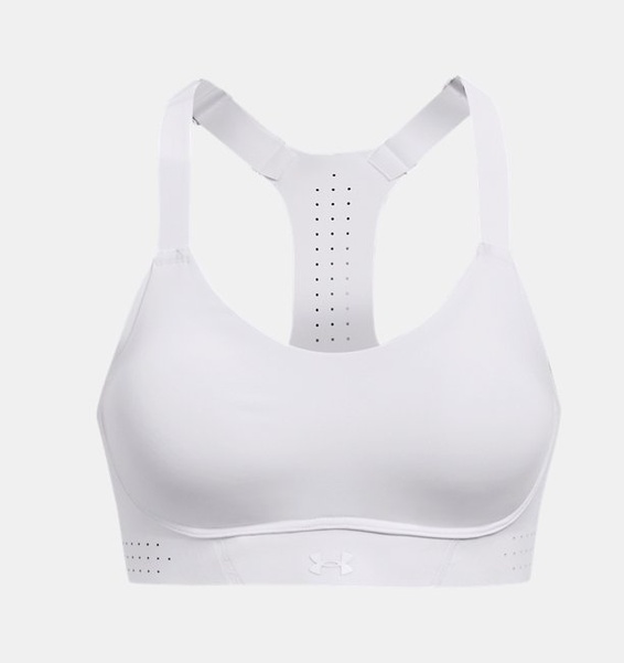 Beyaz Kadın UA Uplift High Spor Sütyeni
