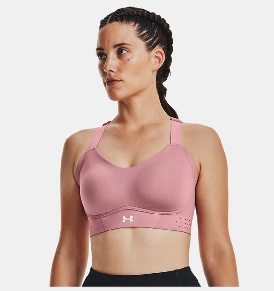 Pembe Kadın UA Uplift High Spor Sütyeni