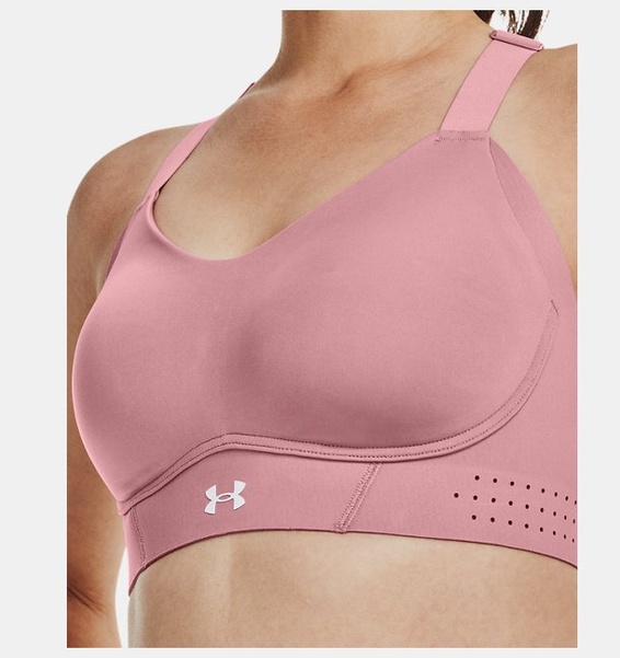 Pembe Kadın UA Uplift High Spor Sütyeni