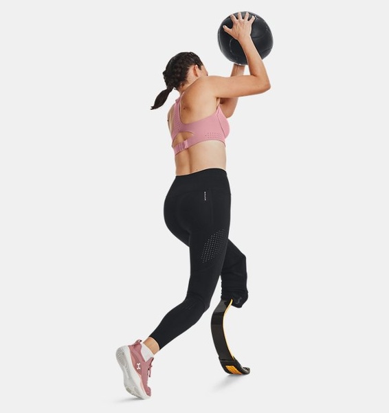 Pembe Kadın UA Uplift High Spor Sütyeni