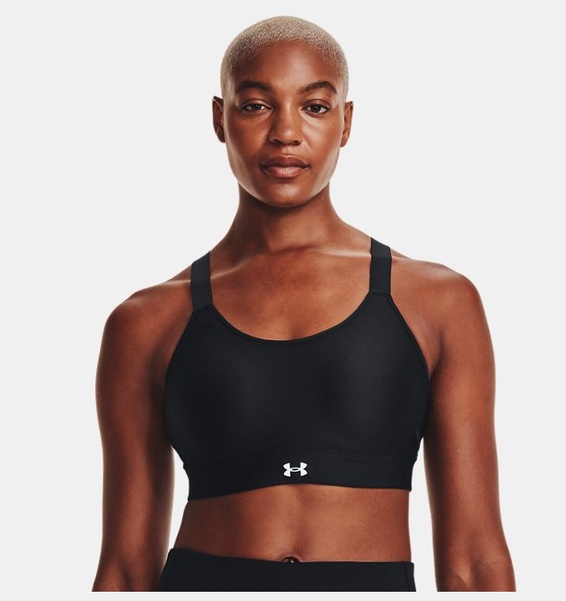 Siyah Kadın UA Infinity High Crossover Spor Sütyeni