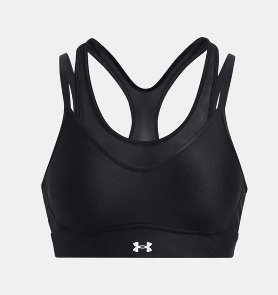 Siyah Kadın UA Infinity Low Mesh Spor Sütyeni